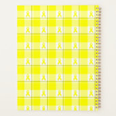 Planner Bladder Cancer Awareness Plaid, Yellow (Dos)
