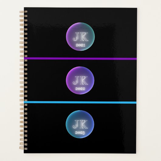 Planner Boek voor drie jaar (Voorkant)