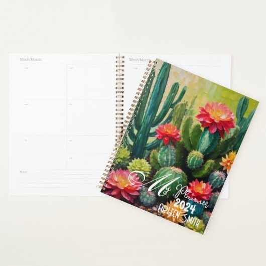  planner, boho, botanische agenda (Display)