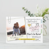 Planner Bullet Journal Kalender Foto Save The Date (Staand voorkant)