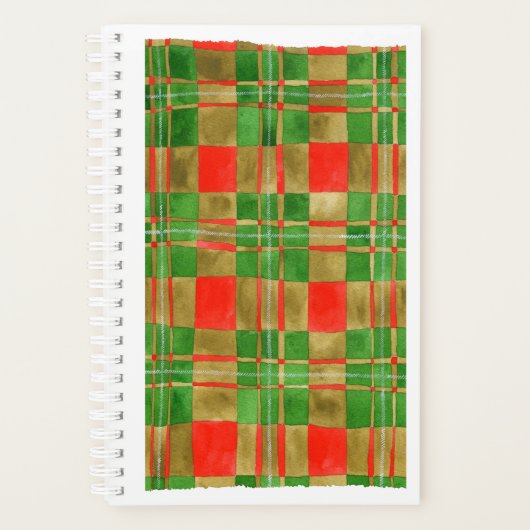 PLANNER / CALENDRIER MAC GREGOR TARTAN 5.5x8.5 (Devant)