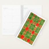 PLANNER / CALENDRIER MAC GREGOR TARTAN 5.5x8.5 (Devant avec enveloppe)
