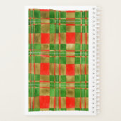 PLANNER / CALENDRIER MAC GREGOR TARTAN 5.5x8.5 (Dos)