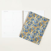 Planner Chiyogami Myosotis (Devant avec enveloppe)