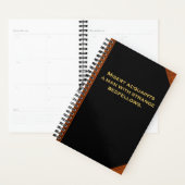 Planner Citation Shakespeare Misère Étrange Compag (Devant avec enveloppe)