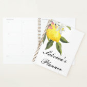 planner citrons personnalisés (Devant avec enveloppe)