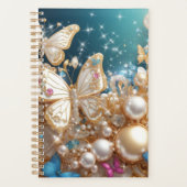 Planner de papillons Gold et Pearl (Devant)