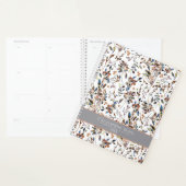 Planner Elegant Feuille Berries Floral (Devant avec enveloppe)