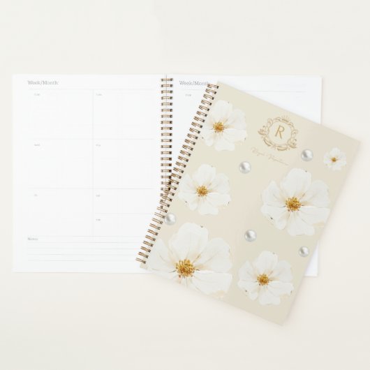 Planner Fille Précieuse - Collection Royale (Devant avec enveloppe)