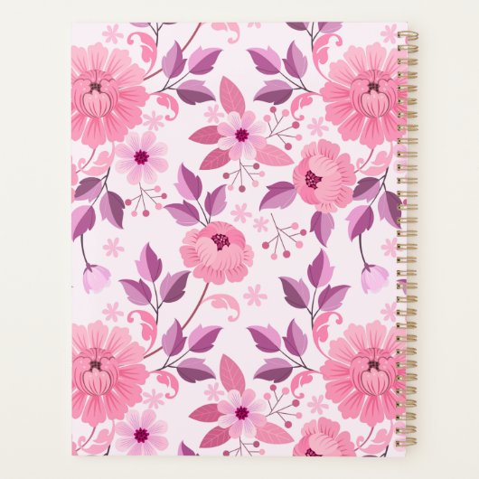 Planner Floral Design  (Dos)
