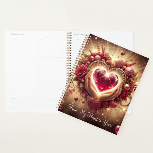 Planner From My Heart to Yours With Love (Display)