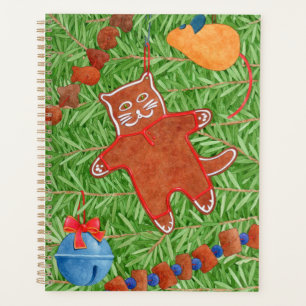 PLANNER GINGERBREAD KITTY 8,5x11