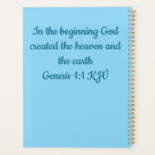 Planner "God is heel creatief " (Achterkant)