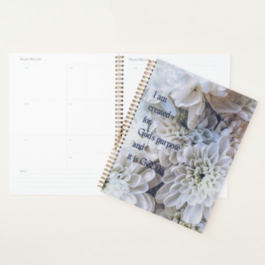 Planner Hardcover  (Devant avec enveloppe)