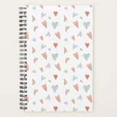 Planner - Hearts Pattern (Devant)