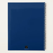 PLANNER HEBDOMADAIRE BLEU (Dos)