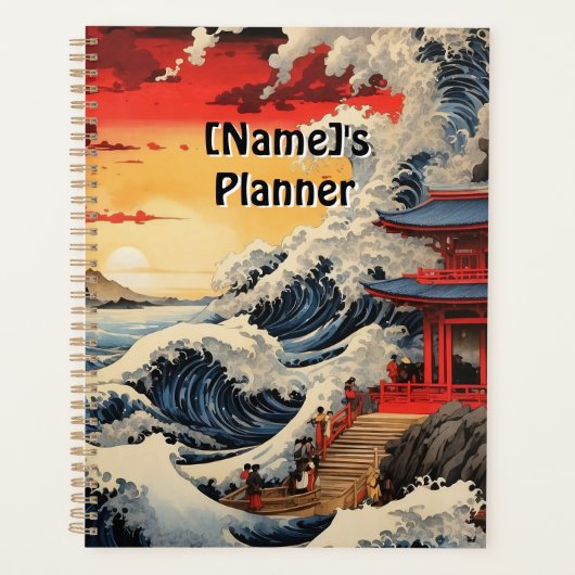 Planner - Japans meesterschap in golven (Voorkant)