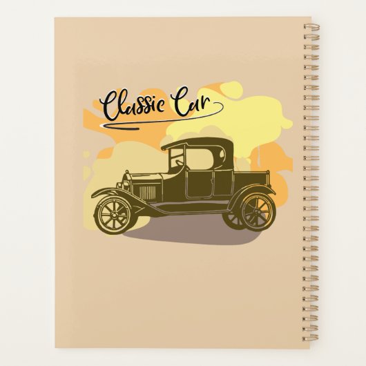 Planner Klassieke Auto (Achterkant)