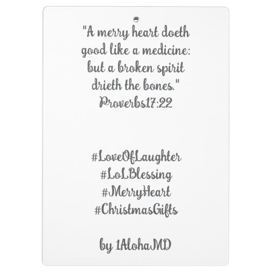 Planner Klembord (Achterkant)