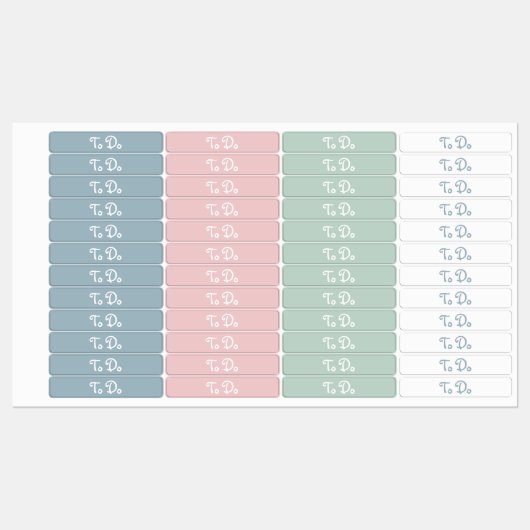 Planner-labels uitvoeren labels (Vel)