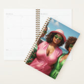 Planner | Meisjes reis op het strand (Display)