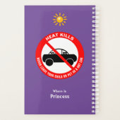 Planner met aangepaste foto- en veiligheidsherinne (Achterkant)