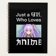 Planner met Anime Girl