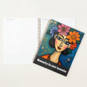 Planner met art design empowerment zin cover (Display)