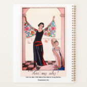 Planner met illustratie van George Barbier (Achterkant)