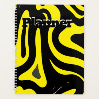 Planner met modern abstract ontwerp