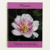 Planner met Vette Pioen (Voorkant)