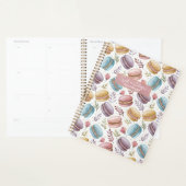 Planner Modern Personalized Macaroon Desserts (Devant avec enveloppe)