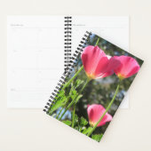 Planner Mt Tamalpais met roze bloemen (Display)