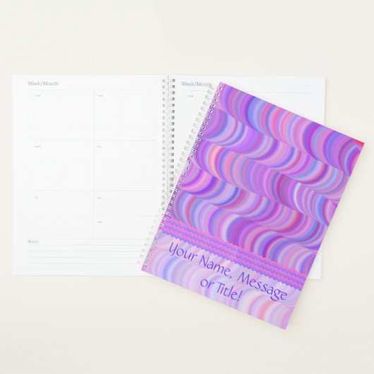 Planner - Paarse krommen (Display)