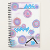 Planner "Pastel abstract" (Voorkant)
