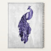 Planner Peacock Purple Élégant (Dos)
