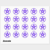 Planner Pentagram Ronde Sticker (Vel)