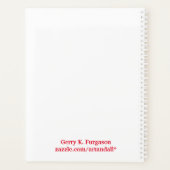 PLANNER "PÈRE NOËL" (Dos)