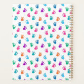 Planner personnalisé chitté coloré (Dos)
