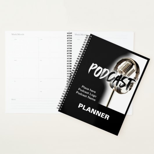 Planner Podcast (Devant avec enveloppe)
