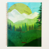 Planner Poëtische Vogels In Bos (Voorkant)