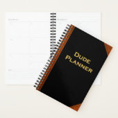 Planner Pour Homme Dud Planner Style Vintage (Devant avec enveloppe)