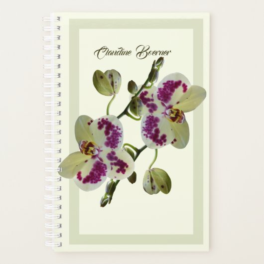  Planner Rich Bleek Yellow Orchids (Voorkant)