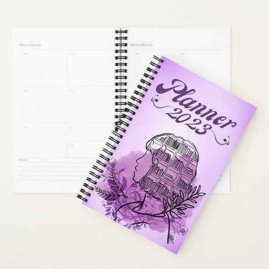 Planner Roxo Simples (Display)