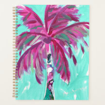Planner - Roze palmboom