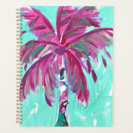 Planner - Roze palmboom