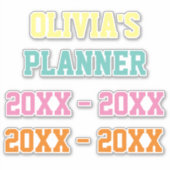 Planner Sticker (Voorkant)