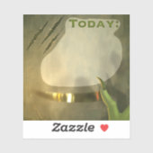 Planner Sticker Green Square Scrapbook (Vel)