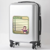 Planner Sticker te doen Lijst Scrapbook (Koffer)