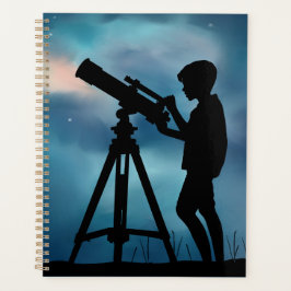 Planner Telescope Boy
